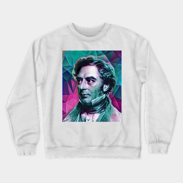 Robert Stephenson Portrait | Robert Stephenson Artwork 4 Crewneck Sweatshirt by JustLit